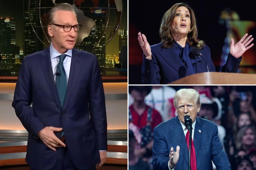 Bill Maher Criticizes Harris Avoiding Reporters: 'More Offensive' Than Trump's 'Enemy of the People' Slam